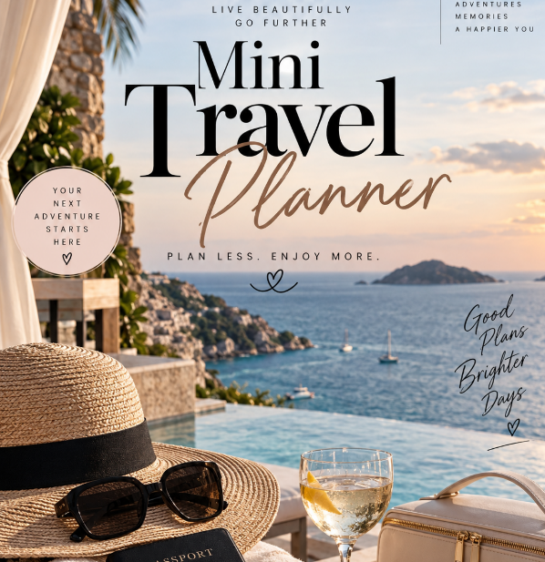 Lonvei Travel Mini Planner