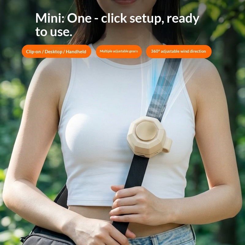 Lonvei AirClip™ Travel Fan