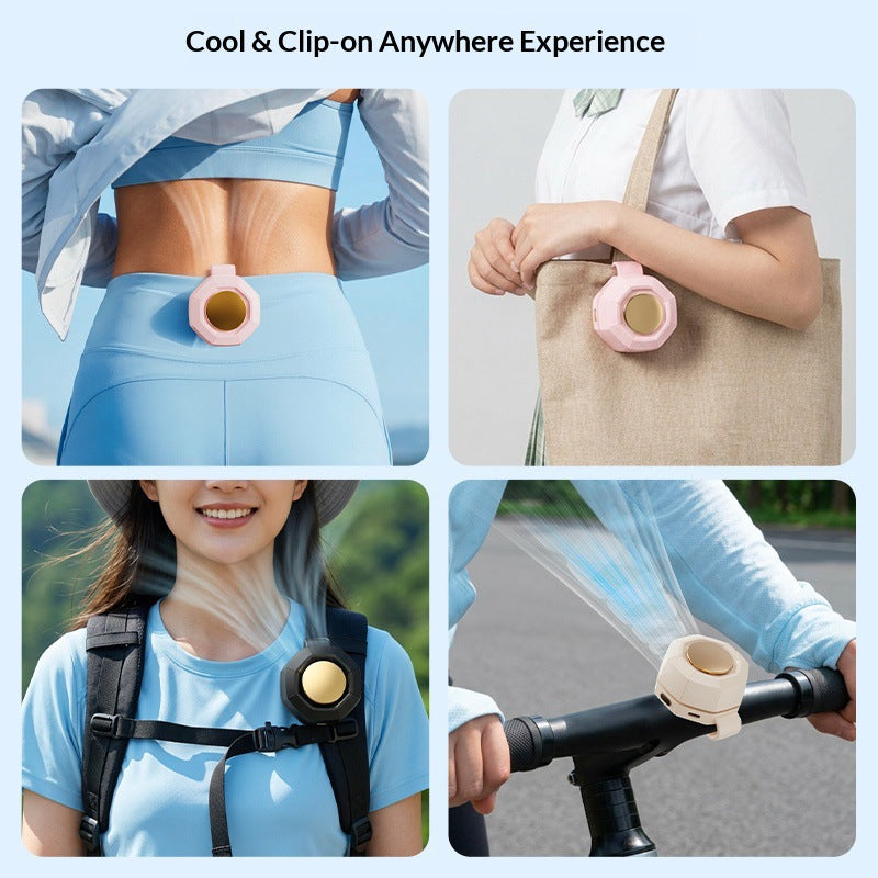 Lonvei AirClip™ Travel Fan